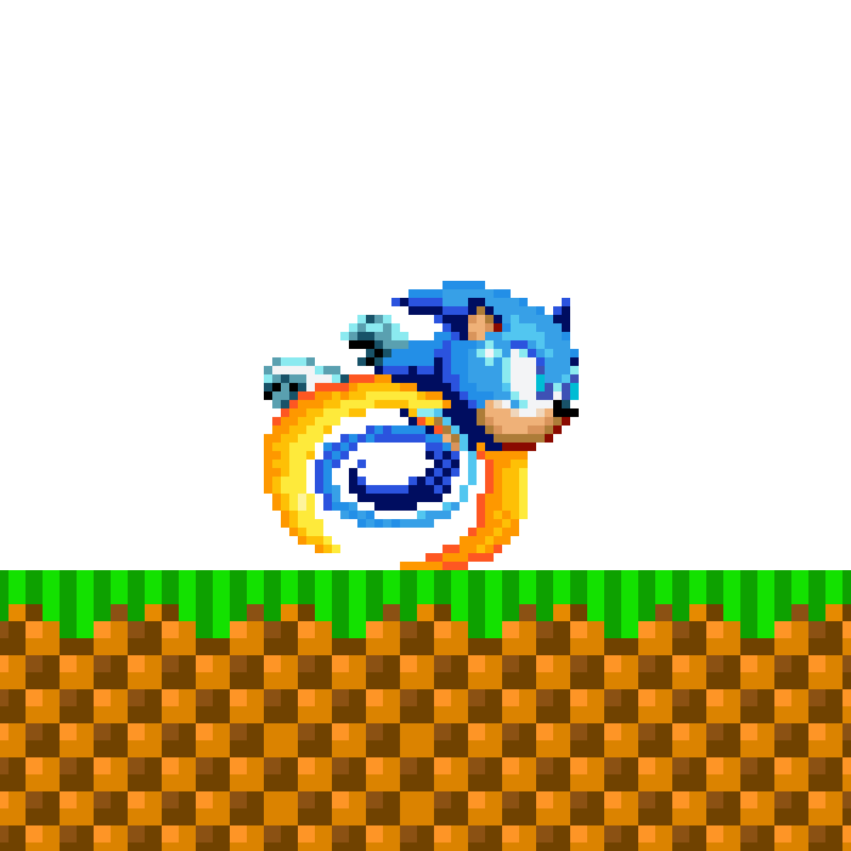 sonic running